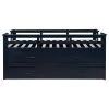 Coaster Fine Furniture 401980TB3 Carlsbad - Trundle & Slats, Box 3 of 3 - Navy Blue