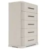 Riverside Furniture 78265 Alexis - 5-Drawer Chest - Latte Essence