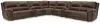 Ashley Furniture U71604S10 Ashley Furniture U71604S10 Dunleith - 9-Piece Power Reclining Sectional - Chocolate