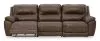 Ashley Furniture U71604S5 Ashley Furniture U71604S5 Dunleith - 3-Piece Power Reclining Sofa - Chocolate