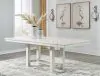 Ashley Furniture D642-45 Ashley Furniture D642-45 Robbinsdale - Rectangular Dining Room Extension Table - Antique White