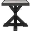 Ashley Furniture P792-702 Beachcroft - Square End Table - Black / Light Gray
