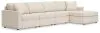 Ashley Furniture 92103S27 Ashley Furniture 92103S27 Modmax - 4-Piece Sectional With Raf Corner Chaise - Oyster
