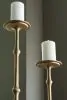 Ashley Furniture A2000683 Larwick - Candle Holder Set (Set of 2) - Antique Brass Finish