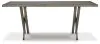 Ashley Furniture D766-25 Krystanza - Rectangular Dining Room Table - Weathered Gray