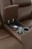 Ashley Furniture U1040018 Vonryan - Power Reclining Loveseat With Console / Adj Headrest - Tobacco