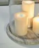Ashley Furniture A2000847 Ashley Furniture A2000847 Saskia - Candle Holder - Clear / Beige