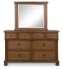 Ashley Furniture PCB824B1 Ashley Furniture PCB824B1 Rowlenstown - Dresser And Mirror - Brown