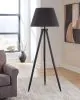 Ashley Furniture L329121 Orhan - Wood Floor Lamp - Black