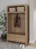 Ashley Furniture W1121-79 Dovander - Hall Tree With Storage Bench - Brown