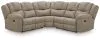 Ashley Furniture PC69205S4 Ashley Furniture PC69205S4 Pearce-Pike - 3-Piece Reclining Sectional - Birch