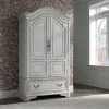 Liberty Furniture 244-BR-ARM Magnolia Manor - Armoire - Antique White