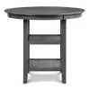 New Classic D3651-52S-GRY Amy - 5 Piece Counter Dining Set - Gray