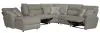 Jackson Furniture Industries 626/14/17/18/19/15/12-46 Jackson Furniture Industries 626/14/17/18/19/15/12-46 McPherson - 6 Piece Power Reclining Sectional With Lay-Back LSF Chaise And 2 Lay-Flat Reclining Seats - Beige