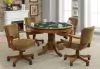CoasterEssence 100952 Mitchell - Upholstered Swivel Dining And Game Chair - Amber