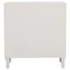 CoasterElevations 953347 Clarkia - Accent Cabinet With Floral Carved Door - White