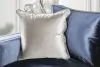 Furniture of America SM2687-LV Jodie - Loveseat - Satin Blue / Silver