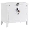 CoasterEveryday 224842 Marielle - 2-Drawer Nightstand Bedside Table - Distressed White