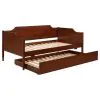 Coaster Fine Furniture 300687 Redding - Wood Twin Daybed With Trundle - Cherry