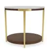 Riverside Furniture 28509 Riverside Furniture 28509 Emery - Oval End Table - Smoked Cherry