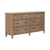Liberty Furniture 866-BR31 Liberty Furniture 866-BR31 Hickory Grove - 8 Drawer Dresser - Heirloom Brown