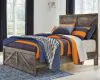 Ashley Furniture B440B17 Ashley Furniture B440B17 Wynnlow - Full Crossbuck Panel Bed - Gray