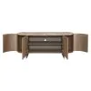 ACME AC05319 Markku - Console Table With Natural Marble - Oak
