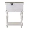Liberty Furniture 244-BR63 Magnolia Manor - Leg Nightstand - Antique White