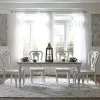 Liberty Furniture 244-DR-O5LTS Liberty Furniture 244-DR-O5LTS Magnolia Manor - 5 Piece Leg Table Set - Antique White