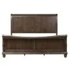 Liberty Furniture 589-BR-KCSDMCN Liberty Furniture 589-BR-KCSDMCN Rustic Traditions - 5 Piece Bedroom Set (California King Sleigh Bed, Dresser & Mirror, Chest, Nightstand) - Rustic Cherry