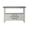 Liberty Furniture 182-SB5236 Brook Bay - Sideboard - Textured White / Carbon Gray