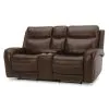 Liberty Furniture 7005CG-22P Blair - Loveseat With Console P2 & ZG - Cognac