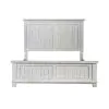 Liberty Furniture 237-BR-KPB River Place - King Panel Bed - Riverstone White & Tobacco