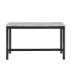 New Classic D400-B3S-GRY Celeste - 4 Piece Dining Set (Theater Bar Table & 3 Stools) - Gray