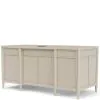 Riverside Furniture 18231 Maren - Executive Desk - Beige