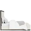 Riverside Furniture 27170-27173-27176 Lydia - Queen Upholstered Storage Bed - White