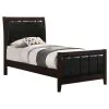 CoasterEveryday 202091T Carlton - Wood Twin Panel Bed - Cappuccino