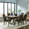 CoasterEssence 106581 Spring Creek - Extension Dining Table - Natural Walnut