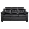 CoasterEveryday 506551-S2 Finley - 2 Piece Upholstered Padded Arm Tufted Sofa Set - Black