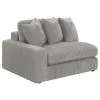 CoasterElevations 509900 Blaine - Reversible Upholstered Chaise Sectional Sofa - Fog