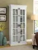 CoasterElevations 910187 Toni - 2 Door Wood Tall Storage Cabinet - Distressed White