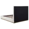 Coaster Fine Furniture 302053Q Knox - Upholstered Queen Platform Bed - Cream