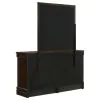 CoasterEveryday 202413M Louis Philippe - 6-Drawer Dresser With Mirror - Cappuccino