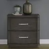 Liberty Furniture 732-BR61 Cascade Falls - Nightstand With Charging Station - Satin Espresso
