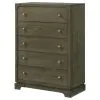 Coaster Fine Furniture 224935 Gran Park - 5-Drawer Bedroom Chest Of Drawers - Dark Cocoa