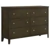 Coaster Fine Furniture 224421F-S5 Wilkes - 5 Piece Full Bedroom Set - Dark Cocoa