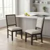 New Classic D4101-20 Plateau - Side Chair (Set of 2) - Rustic Espresso