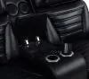 Coaster Fine Furniture 603252PP Zuma - Faux Leather Dual Power Reclining LED Loveseat - Black