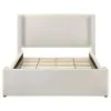 Coaster Fine Furniture 310078QB1 Alamosa - Queen Headboard, Footboard & Slats, Box 1 of 2 - White