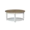Liberty Furniture 762-OT1011 Turnberry Park - Round Cocktail Table - Washed White